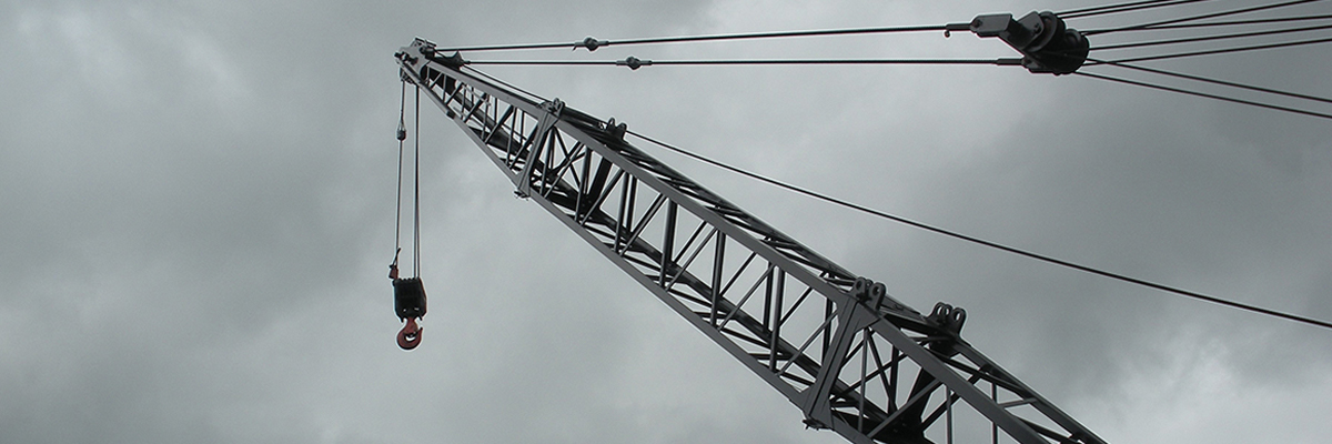 Photograph of a crane