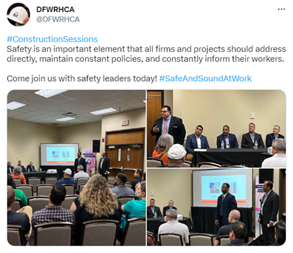 Regional Hispanic Contractors Association (RHCA) Tweet