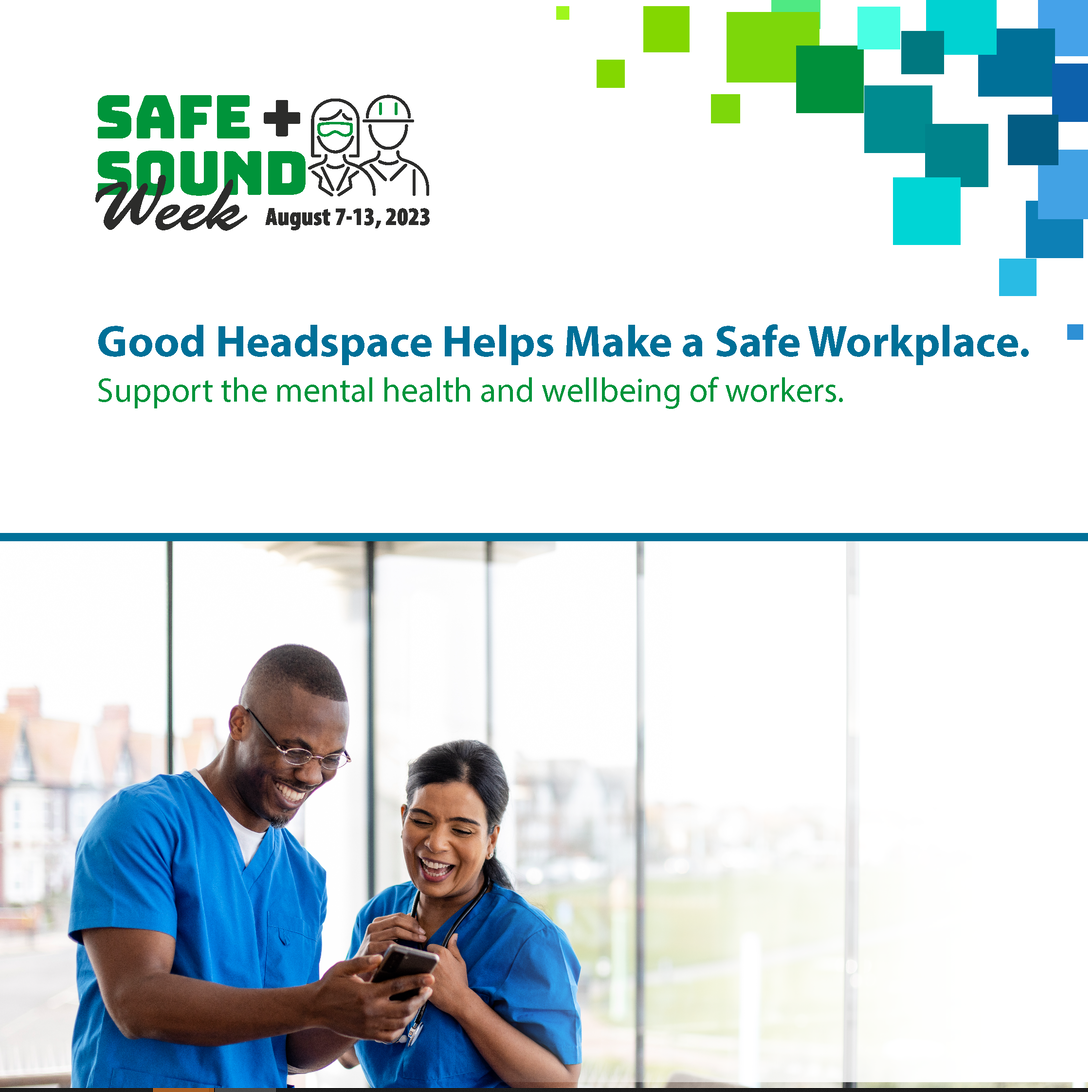 Good headspace helps make a safe workplace. Support the mental health and wellbeing of workers.