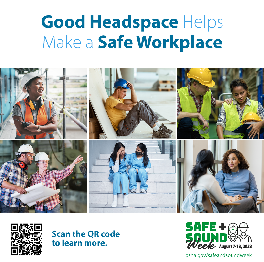 Good headspace helps make a safe workplace