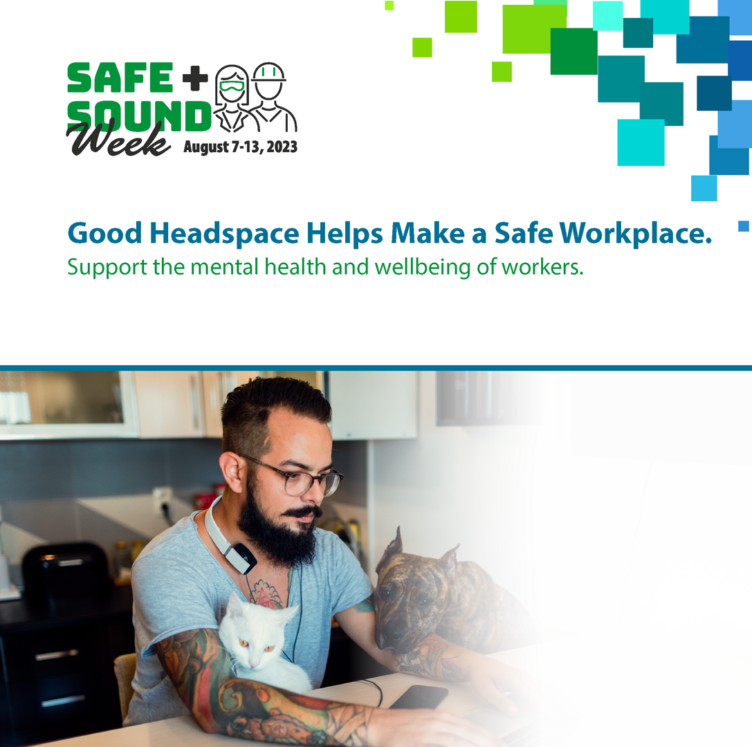 Good headspace helps make a safe workplace. Support the mental health and wellbeing of workers.