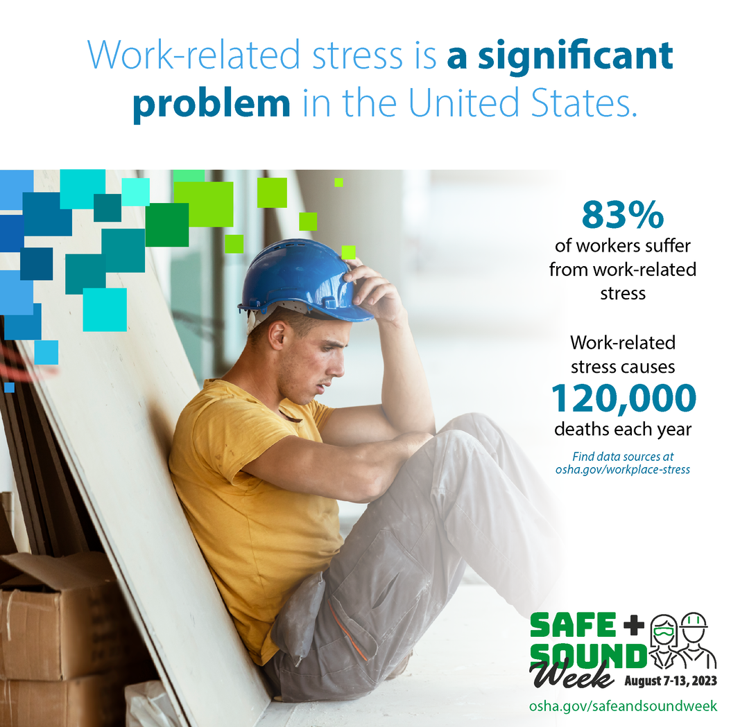 Work-related stress is a significant problem in the United States
