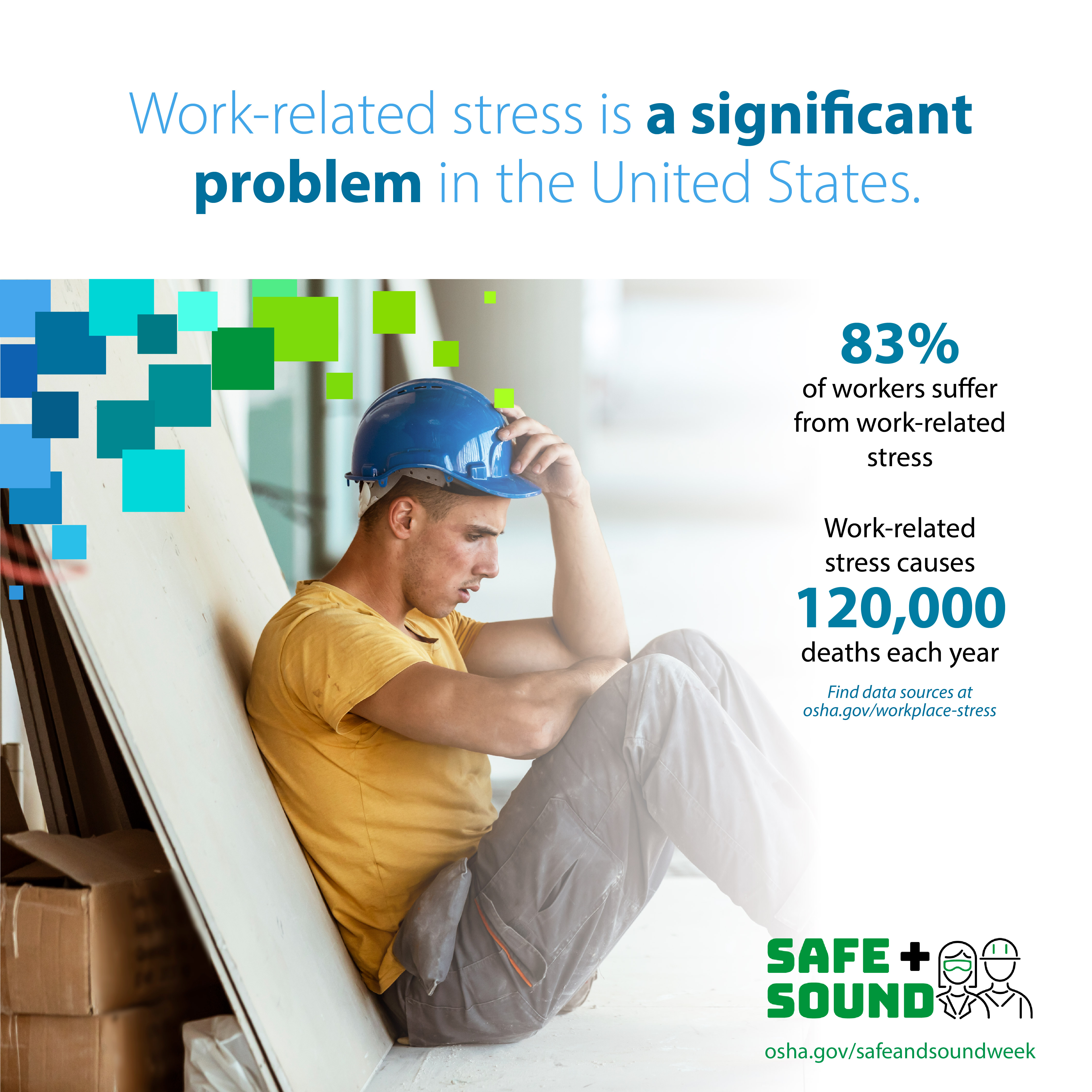 Work-related stress is a significant problem in the United States. 