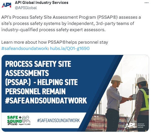 API Global Industry Services - Tweet