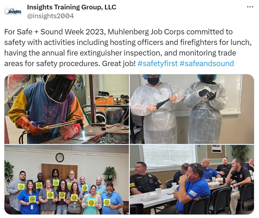 Insights Training Group, LLC - Tweet