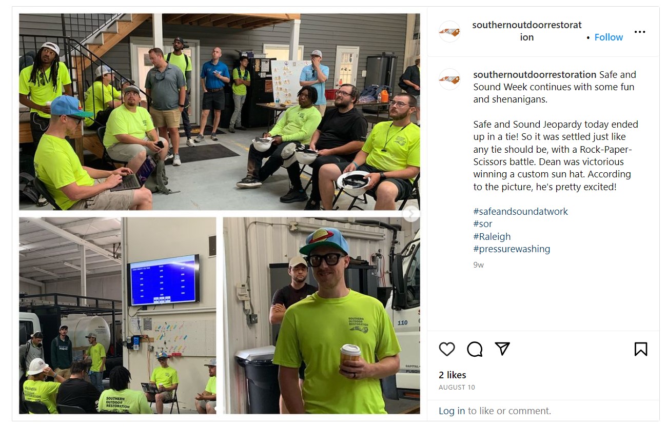 Southern Outdoor Restoration Instagram