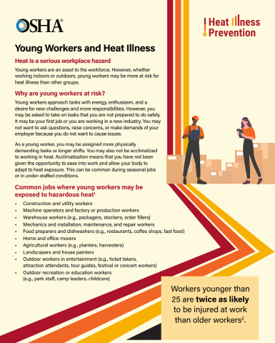 Young Workers and Heat Illness