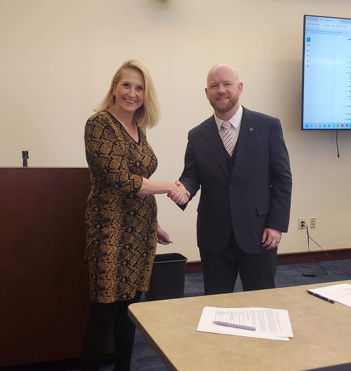 Associated Builders and Contractors, Eastern Pennsylvania Chapter, Inc., and Pennsylvania OSHA Consultation Program of Indiana University of Pennsylvania signing image