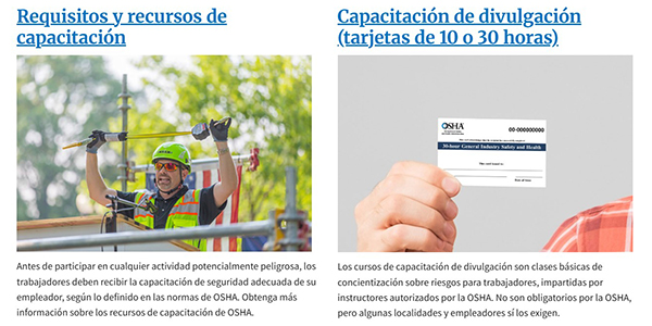 Requisitos / Capacitación