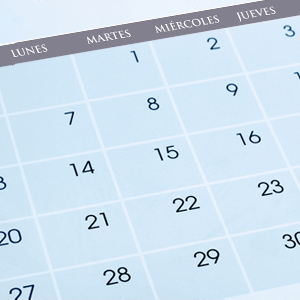 Información Rápida : Calendario