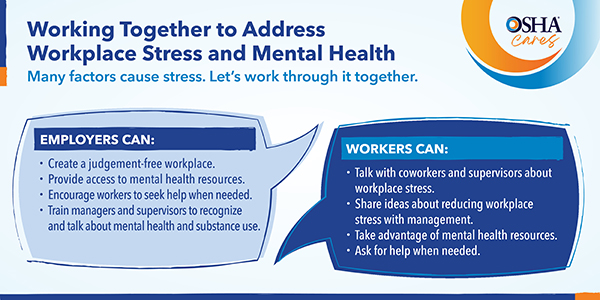 Working Together to Address Workplace Stress and Mental Health