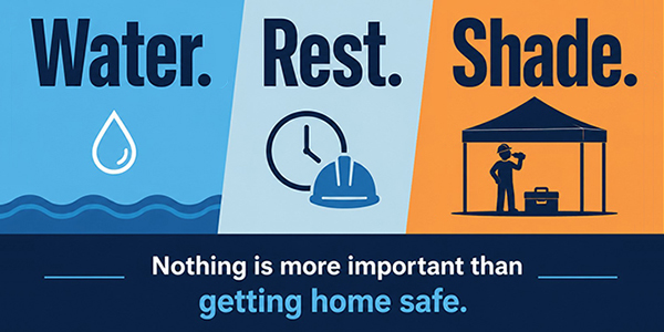 Water. Rest. Shade.