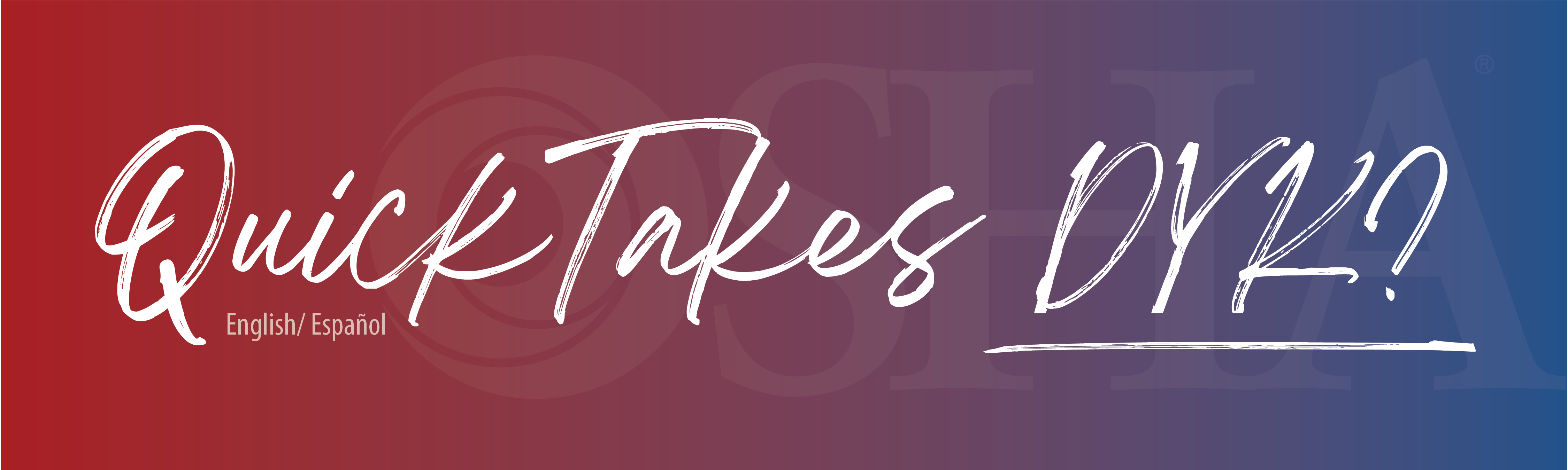 Quicktakes: Did You Know? English/Español