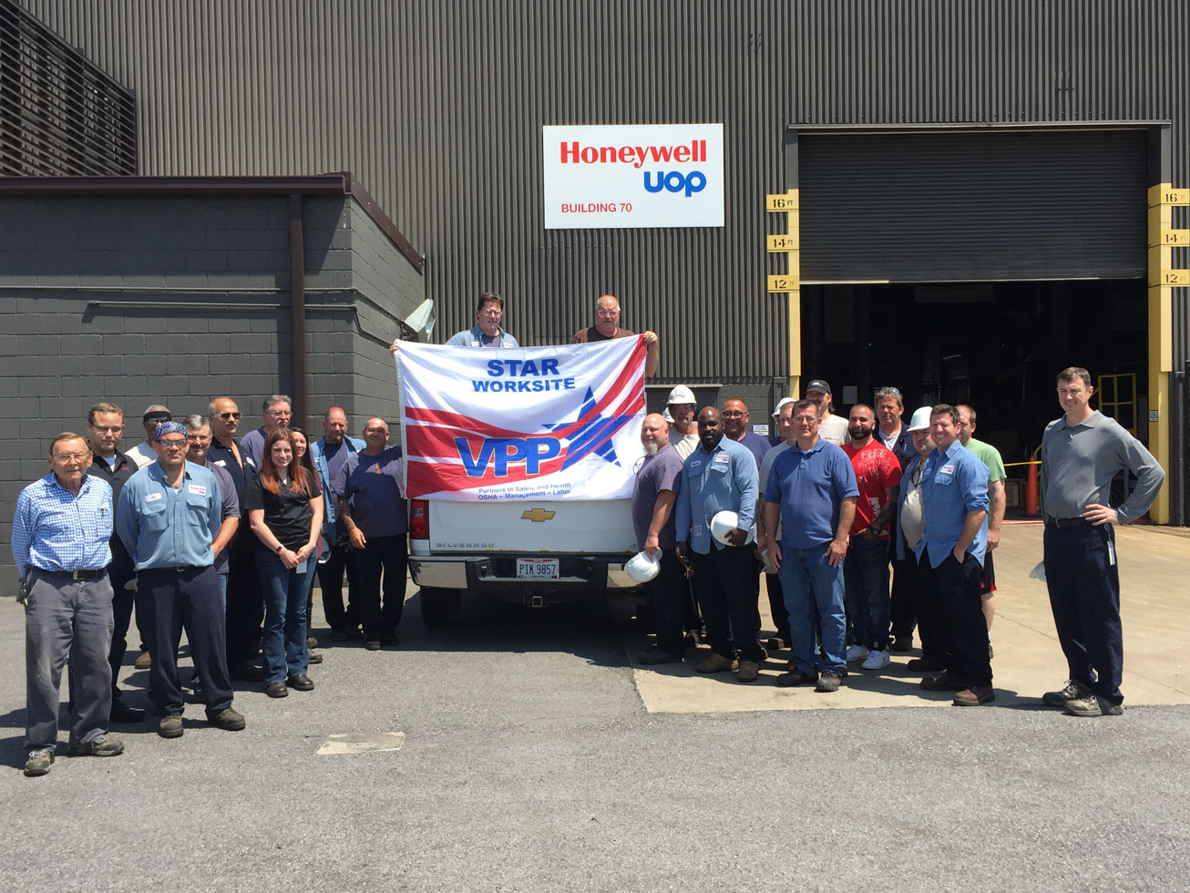 Honeywell UOP, Tonawanda, NY – New VPP Star Ceremony
