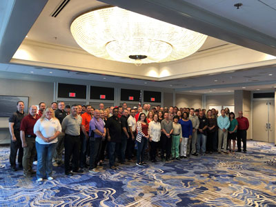 SGE training class August, 2019 at the National VPPPA Symposium, New Orleans Marriott, New Orleans, Louisiana