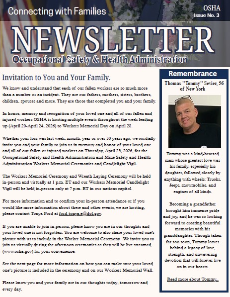 Connecting with Families - Newsletter