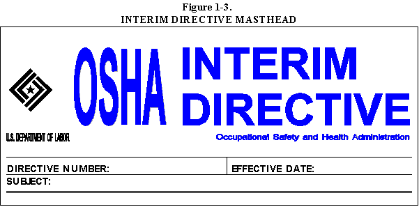 INTERIM DIRECTIVE MASTHEAD