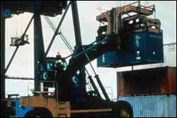Figure 5. Reach stacker used in marine terminals and longshoring.