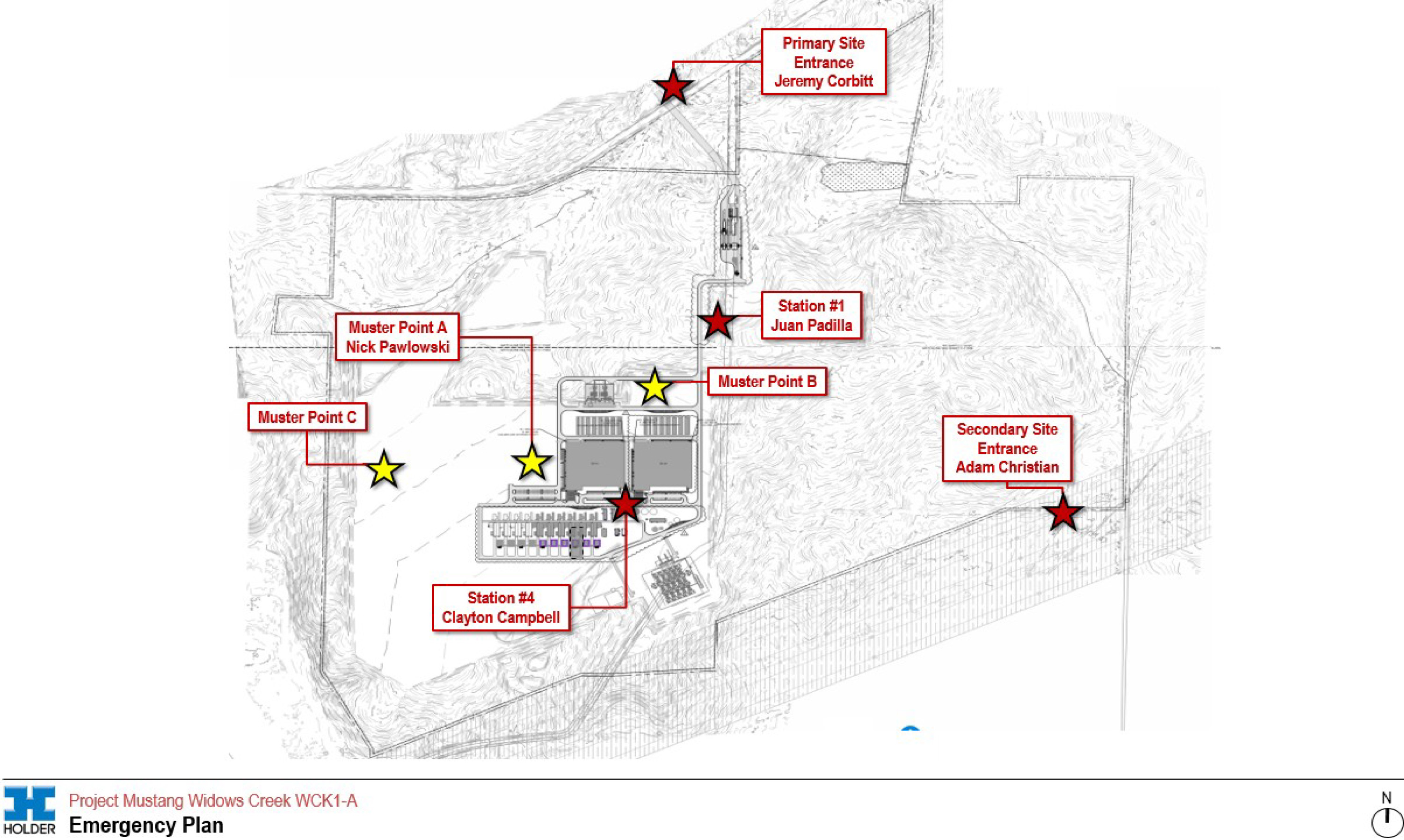 Project Mustang Widows Creek Emergency Plan