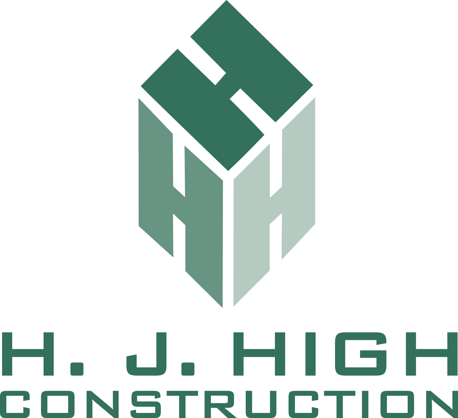 H. J. High Construction Logo