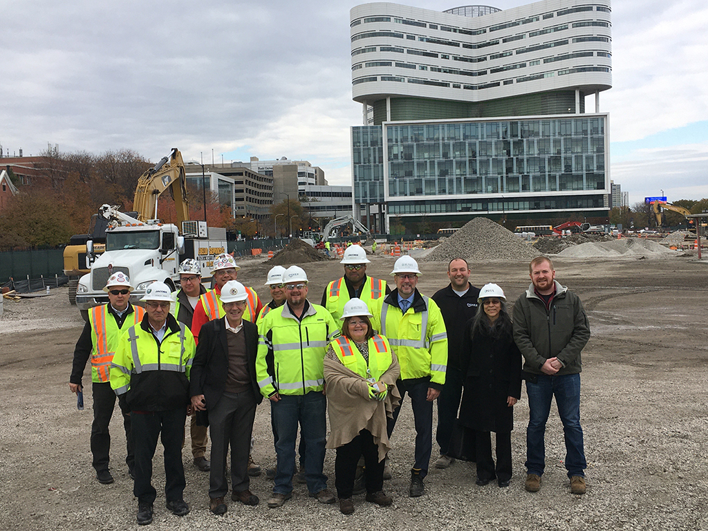 Rush University Medical Center New Ambulatory Building group photo