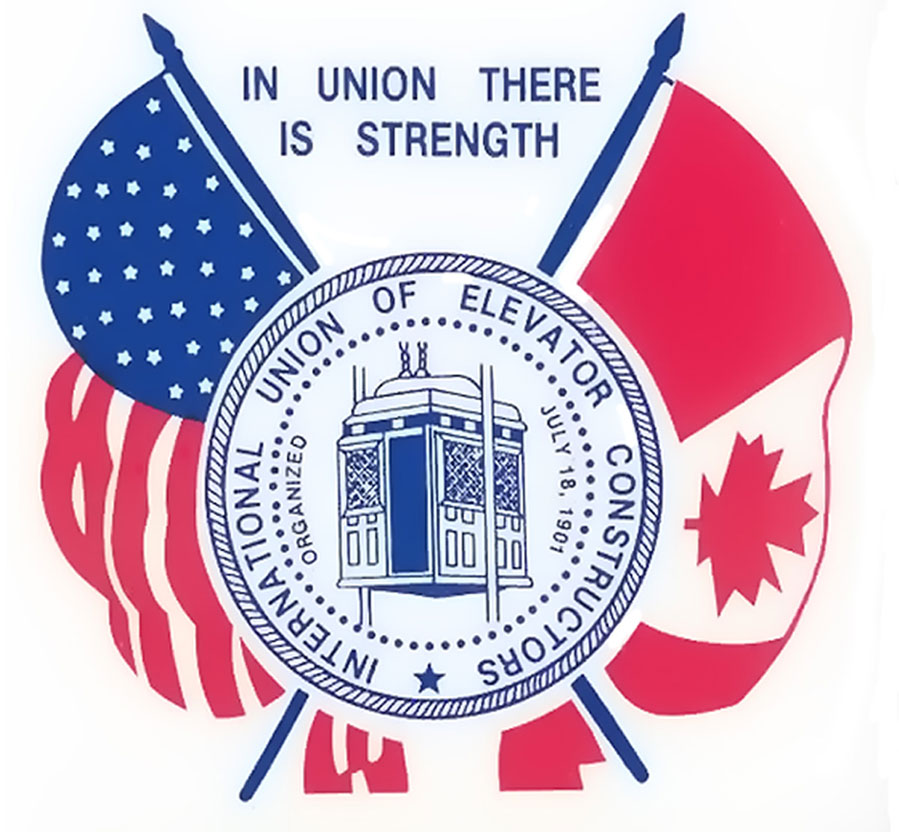 International Union of Elevator Constructors - Organized July 18, 1901 - In Union There Is Strength