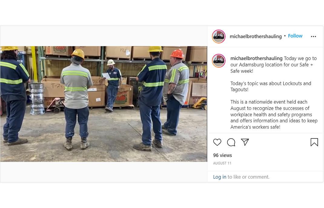 Michael Brothers Hauling Instagram