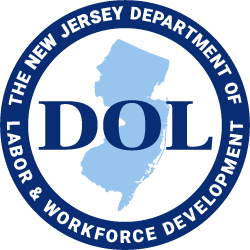The New Jersey Department of Labor and Workforce Development logo