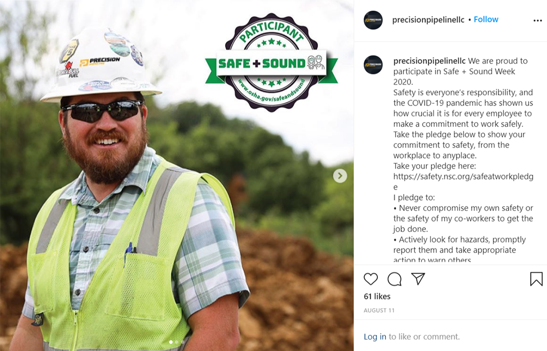 Precision Pipeline LLC Instagram