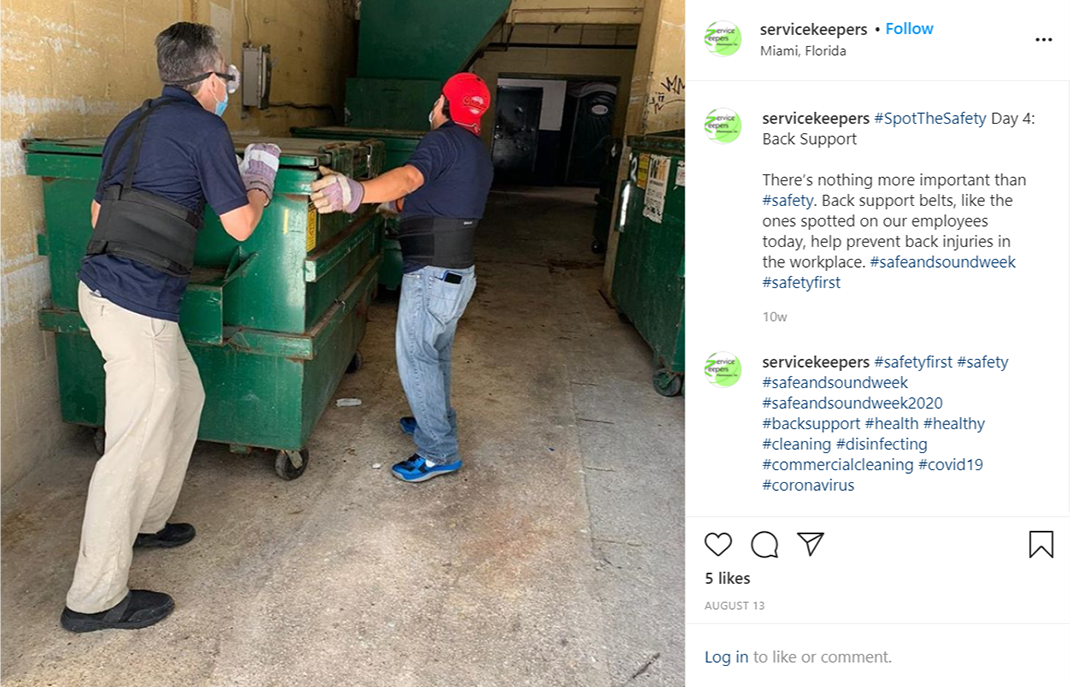 Service Keepers Instagram