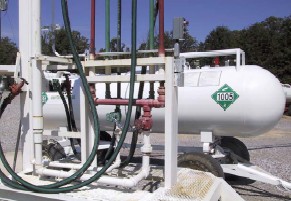 Loading Rack for Ammonia Storage Tank