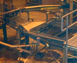 Fig. 4. View of sink/float system