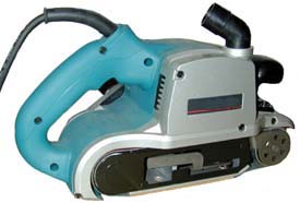 Handheld belt sander