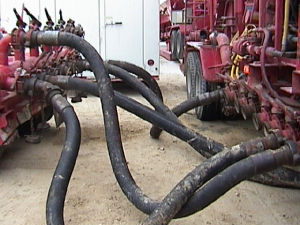 Fig. 12. Hobbled high-pressure line