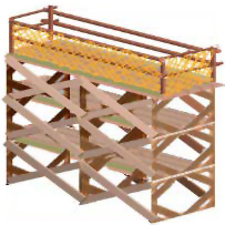 Bricklayers' Square Scaffold