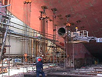 Figure 1: Chain falls attached to proper support structure