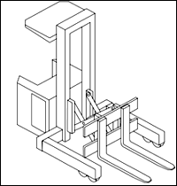 Lift Code 3: Reach Type Outrigger.