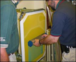 Figure 13. Adjustable work surface to reduce reaching and bending.