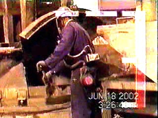 Video Exposure Monitoring: Manual Dross Removal