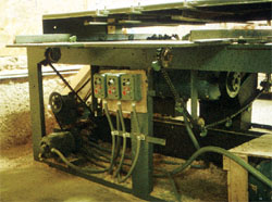 Motor starters on table saw. Can you find the other hazards?