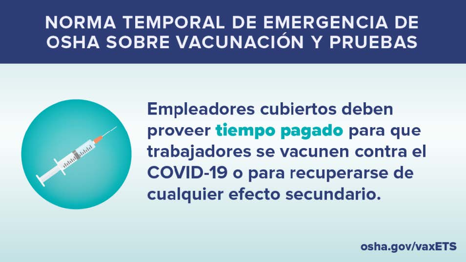Emergency Temporary Standard on Vaccination and Testing - graphic 4