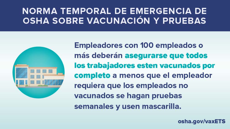 Emergency Temporary Standard on Vaccination and Testing - graphic 5