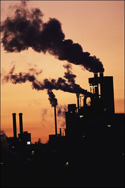factory sunset - Photo Credit: iStock