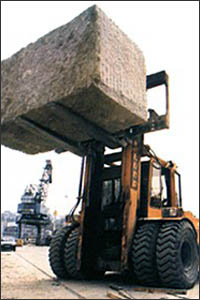 Figure 19. Use extra caution when carrying loads that approach a vehicle's maximum design limits.