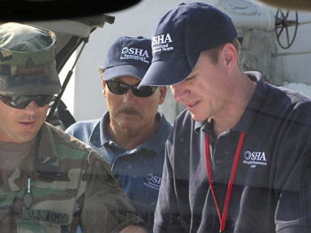 OSHA staff provided technical assistance to other federal, state, and local agencies during the response and recovery efforts in the aftermath of Superstorm Sandy in 2012