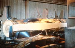 Circular head rig in action.