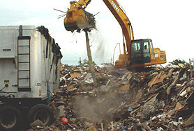 Photo courtesy of OSHA.  This picture shows actual disaster site work conditions and may not illustrate proper safety and health procedures.