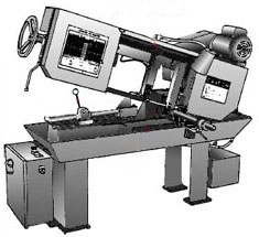 Horizontal band saw
