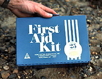 Figure 1: First aid kit must be available when first aid facilities are not near the work site