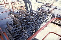 Figure 9: Jacob's ladder properly stowed.